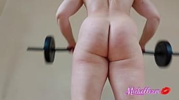 Nude cardio workout part 9