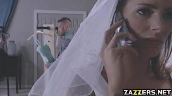 Bride to be julia got fucked in the ass