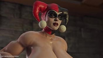 Harley quinn assfucked with creampie