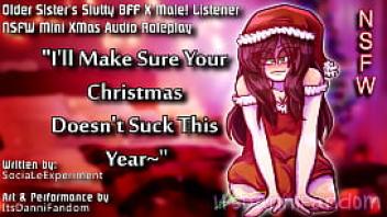 R18 xmas audio rp hot older girl sneaks in your room during a holiday party she wants you to 039 stuff her stocking 039 f4m itsdannifandom
