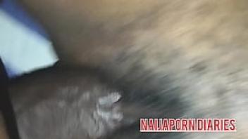 Ebony alice a house maid enjoy a huge dick in her wet pussy