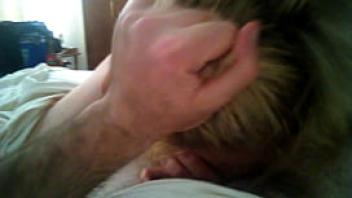 Blonde whore loves my cock
