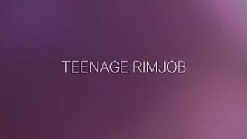 Teenage rimjob girls rimming teaser