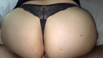 House wife with beautiful big ass in a sexy thong miss d needs a bigger cock