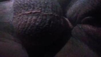 Black pussy filled pov