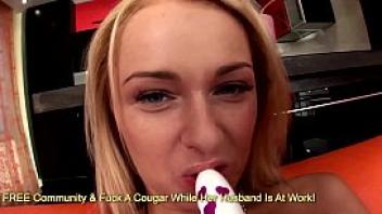 Lillian fits 2 dicks inside her gaping asshole anal dp