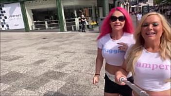 Jessica morgan roxi keogh get caught wearing nappies in public april 2022