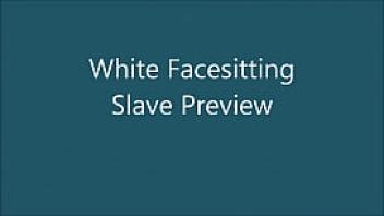 White facesitting preview