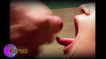 Cumshot in the mouth 7