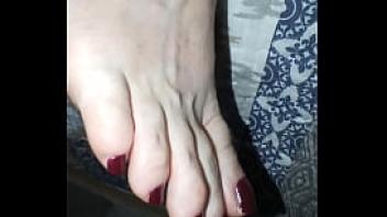 Wife soles feet rough