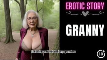 Granny story a hot summer with step grandma part 1