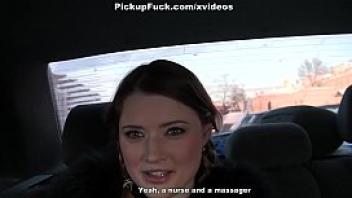 Teen amateur girls sex in the car scene 2