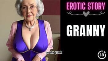 Granny story shy old lady turns into a sex bomb