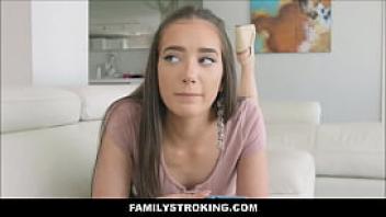 Familystroking com tiny teen stepdaughter gia paige