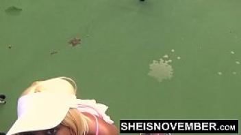 Stranger public tennis court bigtits blowjob black reality pornstar sheisnovember