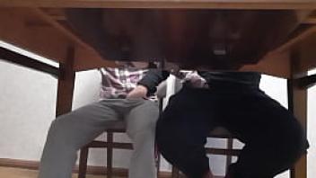 We masturbate each other under the table during english class at the university girls fly orgasm