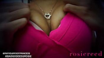 Goddess rosie reed sexy titties worship perky boobs femdom pov