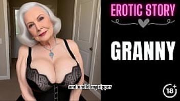 Granny story horny old and lonely lady is fulfilled by young man part 1