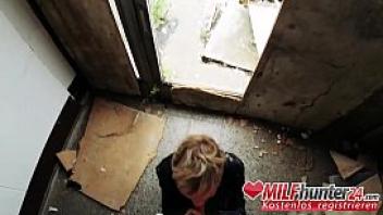 Milf hunter meets skinny mature bitch vicky hundt in an abandoned office building and bangs her hard i banged this milf from milfhunter24 com