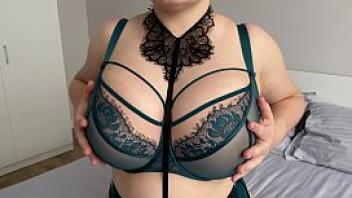 Curvy secretary in lace lingerie with hairy pussy ep 2