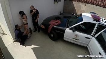 Cops fuck latina teen in public