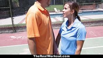 Therealworkout keisha grey pounded after playing tennis