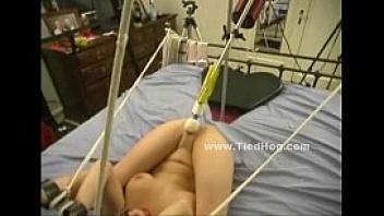 Two sexy japanese women each other as one is tied up they kiss each o