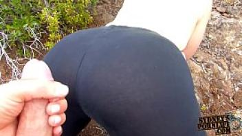 Juicy big ass walking and fucking in the anaga mountains