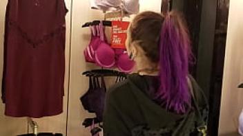 Buying my daughter her first lingerie part 1