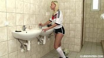 Sexy german football player masturbate