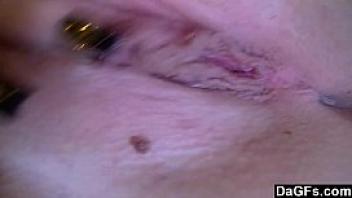Close up of stacie jaxxx masturbating