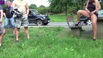 Public rest area slut is used dirty by 30 truckers and filled with sperm and piss chapter 1 attention extreme public sex