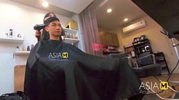Modelmedia asia barber shop bold sex ai qiu mdwp 0004 best original asia porn video