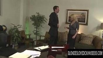Blondes love dick secretary codi carmichael gets railed by her boss
