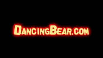 Dancing bear wild cfnm birthday party with big dick male strippers