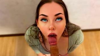 I fuck my stepsister in the mouth
