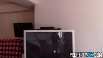 Propertysex unboxing video turns into porn movie with real estate agent