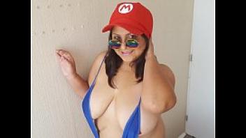 Super mario squirt and swallow