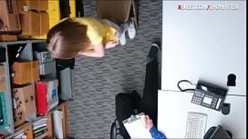 Slender teen babe catarina petrov caught stealing merchandise and gets her sweet pussy fucked in lp office