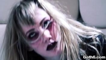 Hell yeah goth teen nympho ivy wolfe goes crazy