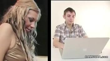 Milf dating young german boy to fuck her over internet