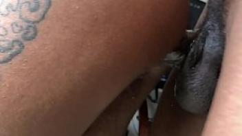 Squirting while neighbors outside window