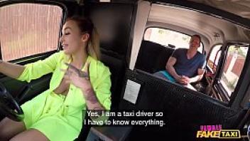 Female fake taxi daisy lee rides a big cock in her taxi