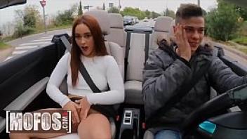 Gorgeous babe ginebra bellucci gets fucked in car with tommy cabrio mofos