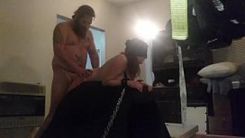 Rhianna chained on the ultimate bend over pussyfucking amateursex