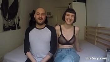 International couple almost break the bed