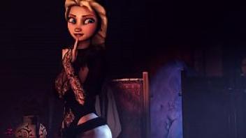 The queen secret elsa frozen