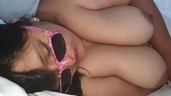 Cute tits woman just sleeping