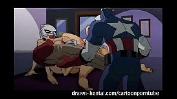 Wonder woman pussy fucked by captain america