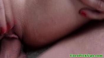 Hot amateur picked up getting boned